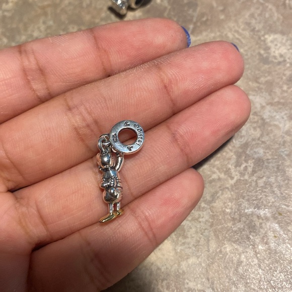 Disney x Pandora 100th anniversary Donald Duck Lab-Grown Diamond Dangle Charm - Picture 3 of 3